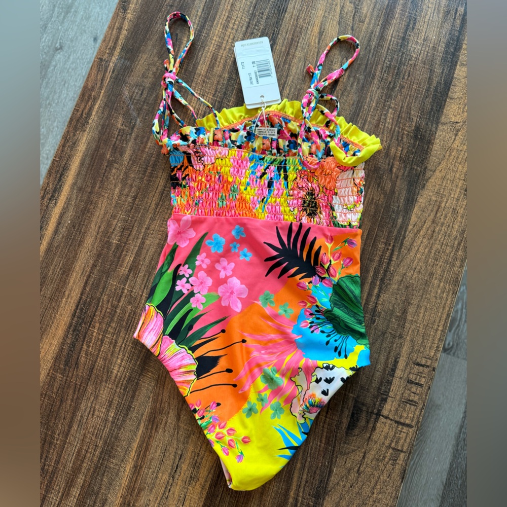 Little Girls NWT Agua Bendita One piece swimsuit - size 08
